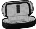 Piórnik owalny czarny kratka BeUniq BU26ZJ-013 - tantis.pl