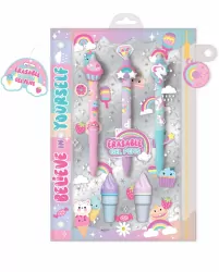 Długopisy wymazywalne żelowe słodycze