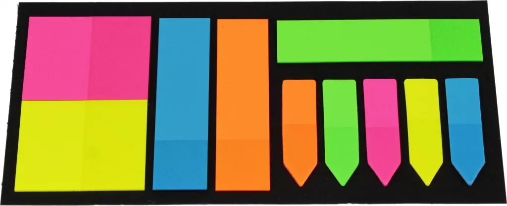 Zakładka indeksująca fluo 10x20K - tantis.pl