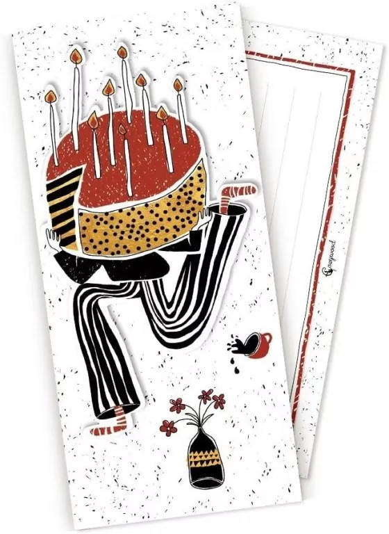 Koperta upominkowa POP UP Tort - tantis.pl