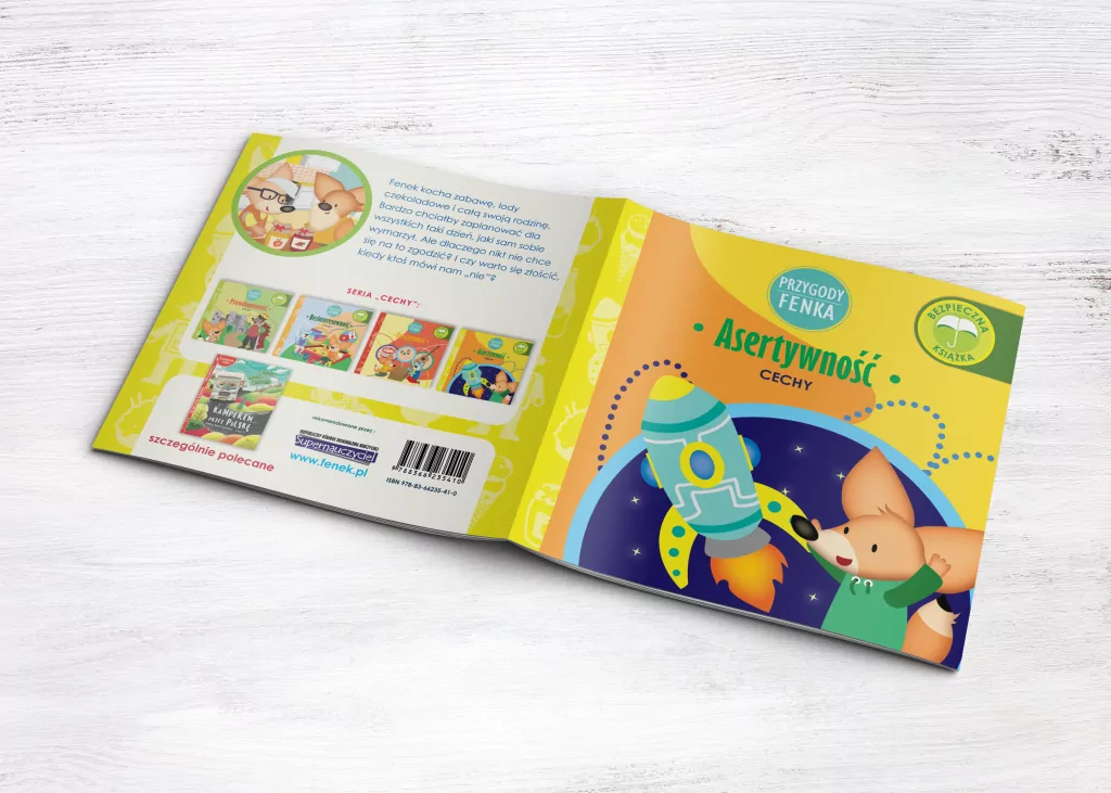 Asertywność. Cechy. Przygody Fenka - tantis.pl
