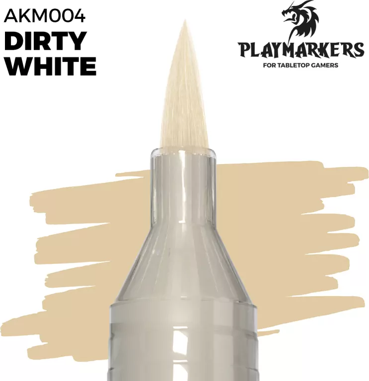 AK Interactive: Playmarkers - Dirty White - tantis.pl