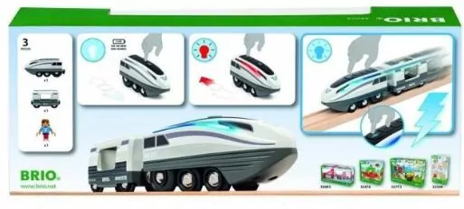 Superszybka lokomotywa. Brio - tantis.pl