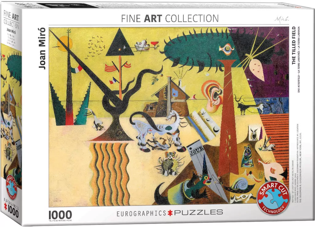Puzzle 1000. The Tilled Field. Joan Miro - tantis.pl
