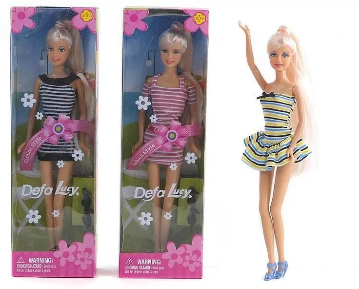 Lalka w sportowej sukience 29cm MIX - tantis.pl