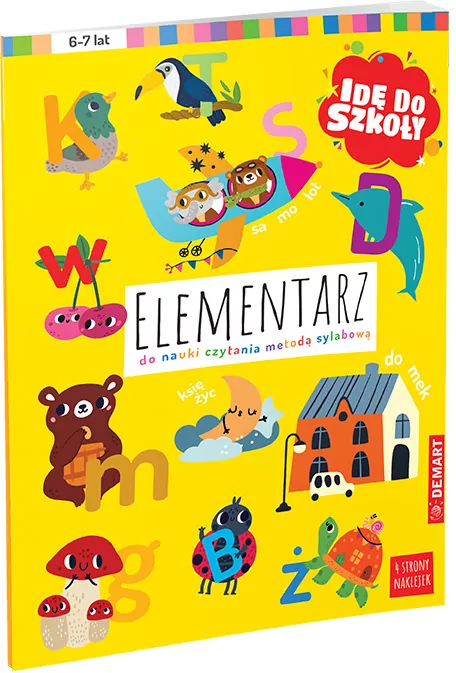 Elementarz do nauki czytania metodą. Idę do szkoły - tantis.pl