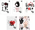 Zeszyt A5/80K linia Girls Rule (5szt) - tantis.pl