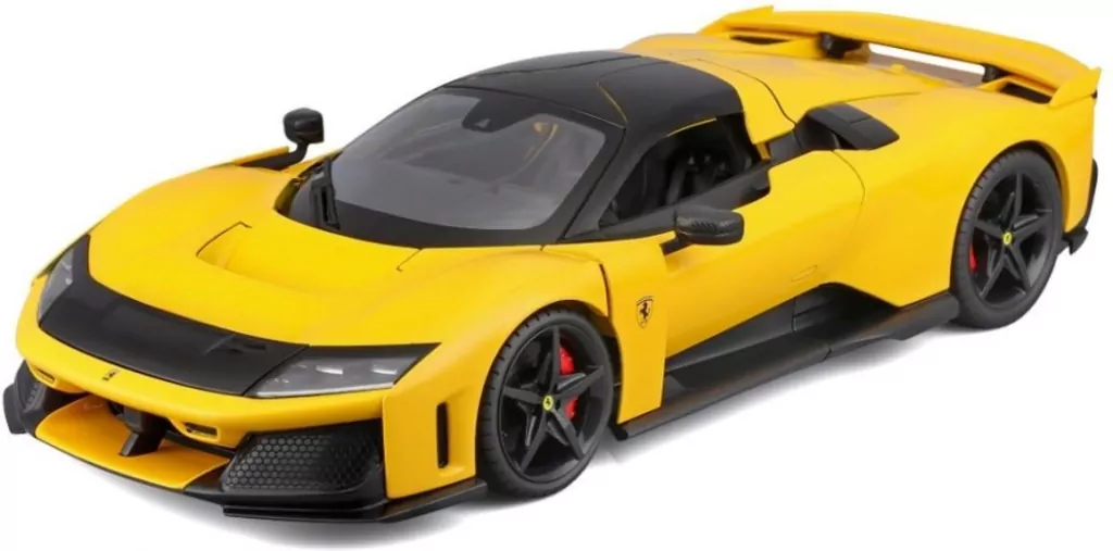 Ferrari R&P (With Plastic Stand) Yellow 1:18 - tantis.pl