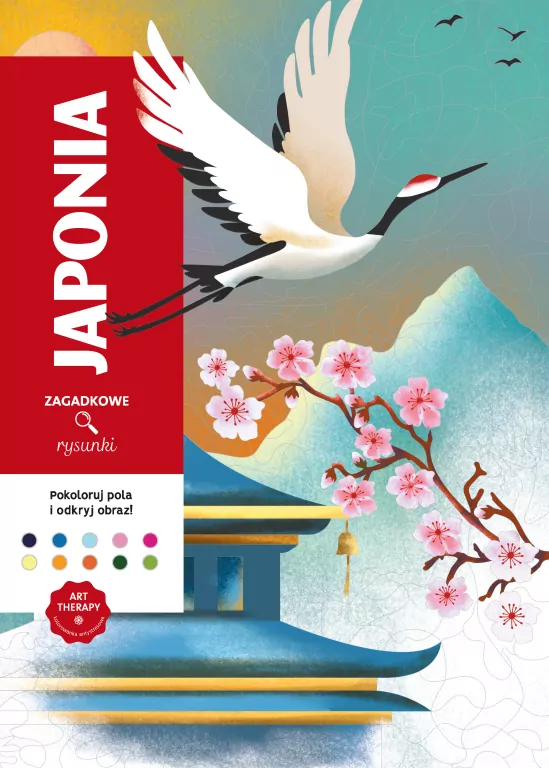 Art therapy. Kolorowanka antystresowa. Japonia. - tantis.pl