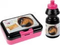 Bidon 350ml + pudelko śniadaniowe. Horses - tantis.pl