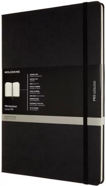 Notes Professional  czarny MOLESKINE - tantis.pl