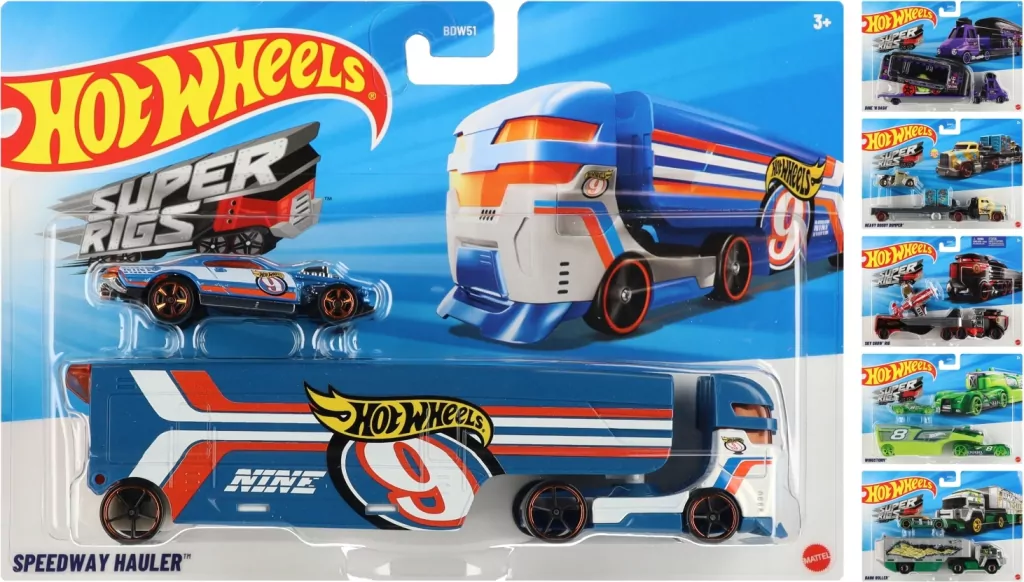 Hot Wheels Ciążarówka + Autko Rock n' Race - tantis.pl
