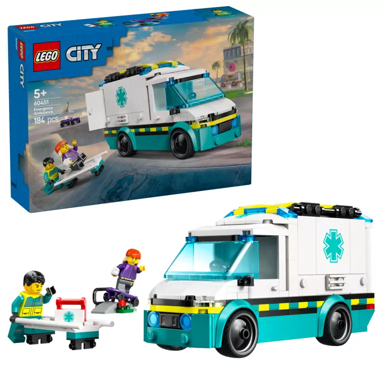 LEGO® City. Karetka pogotowia 60451 - tantis.pl