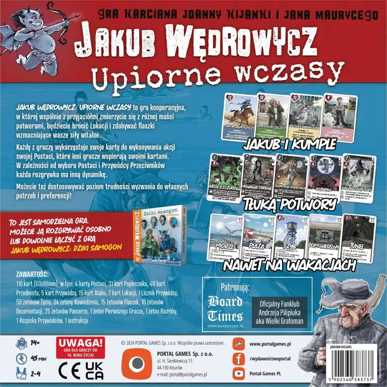 Jakub Wędrowycz: Upiorne wczasy - tantis.pl