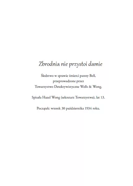 Zbrodnia nie przystoi damie. Zbrodnia niezbyt elegancka. Tom 1 - tantis.pl