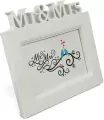 Ramka na zdjęcia 15x10cm Mr&Mrs - tantis.pl