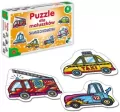 Puzzle dla maluszków. Samochodziki - tantis.pl