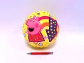 Piłka perłowa Świnka Peppa 23 cm - tantis.pl