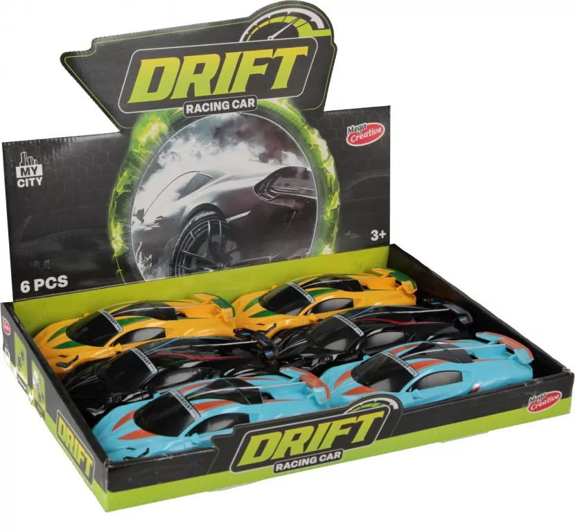 AUTO WYSCIG DRIFT P/B 16CM MOJE MIASTO 6/96/192 - tantis.pl