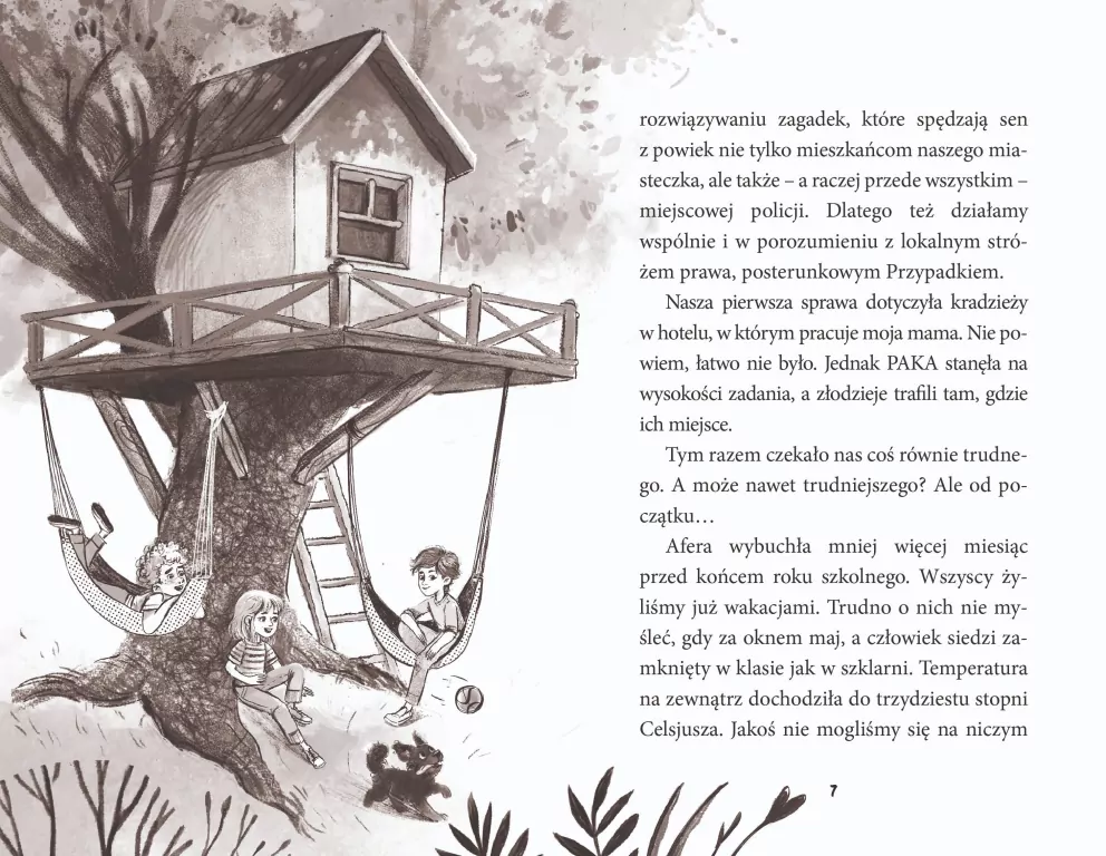 Zagadka szkolnej szatni. Paka z domku na drzewie - tantis.pl