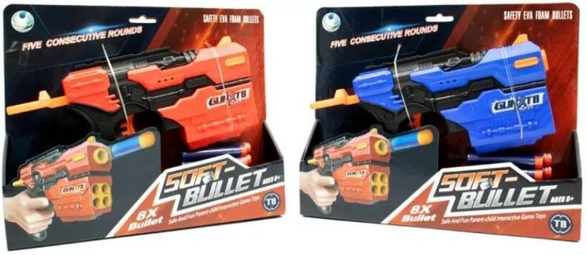 Karabin na miękkie pociski + 8 pocisków - tantis.pl