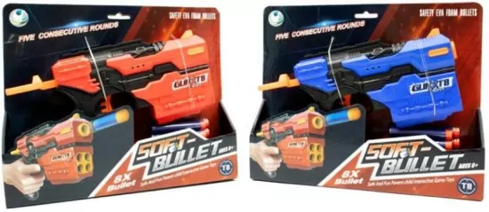 Karabin na miękkie pociski + 8 pocisków