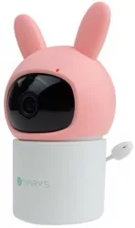 Obrotowa niania kamera elektroniczna Królik różowy