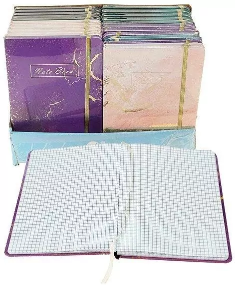 Notes A5 w kratkę MIX - tantis.pl