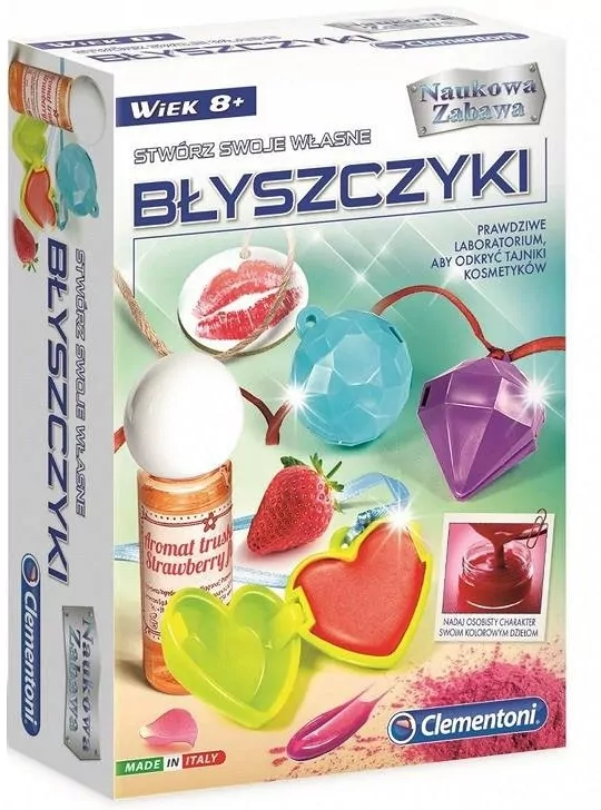 Stwórz swoje własne błyszczyki. Naukowa zabawa. 50066 - tantis.pl