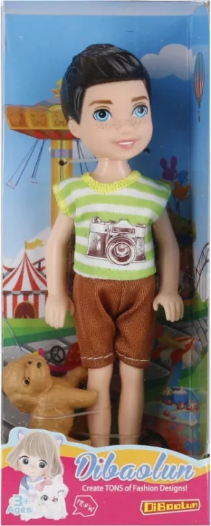 Lalka chłopiec 13cm z akcesoriami mix MEGA CREATIVE 510721 cena za 1 szt - tantis.pl