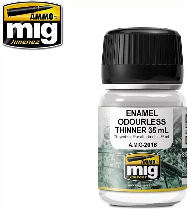 Ammo: Enamel Odourless Thinner - White Spirit (35 ml) - tantis.pl