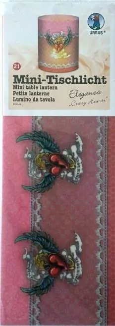 Mini lampiony Eleganza 5 arkuszy 10x28cm - tantis.pl