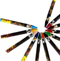 Kredki woskowe. Hot Wheels - tantis.pl