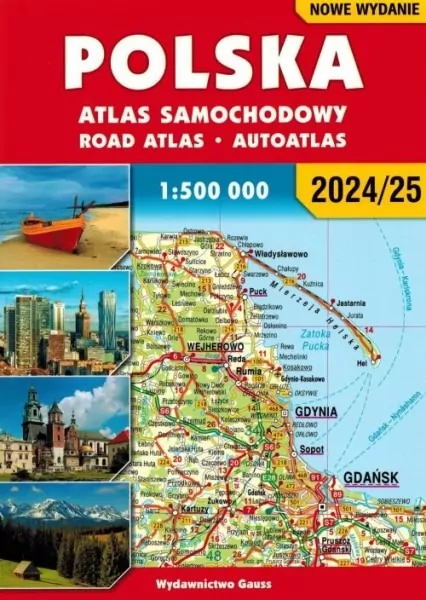 Polska. Atlas samochodowy 1:500 000 - tantis.pl