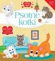 Naklejki iskierki z brokatem.Psotne kotki - tantis.pl