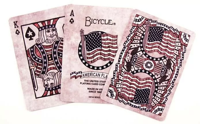 Karty American Flag BICYCLE - tantis.pl