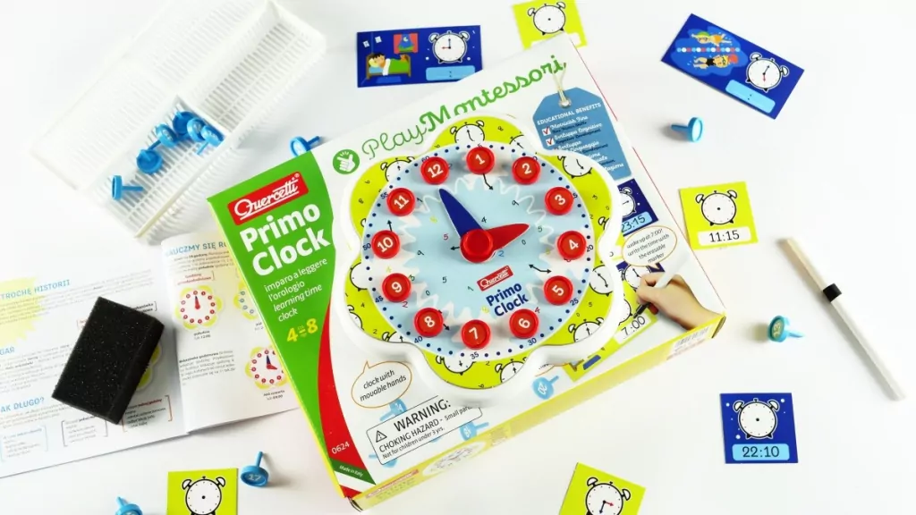 Pierwszy zegar. Play Montessori - tantis.pl