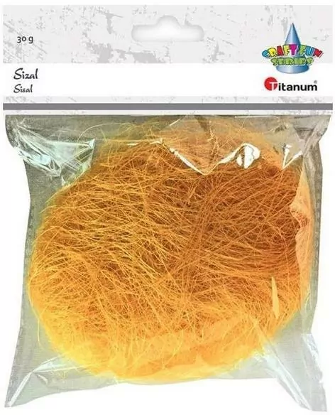 Sizal. Pomarańczowy - tantis.pl
