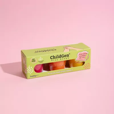 Ciastolina naturalna w słoiczkach 3 kolory