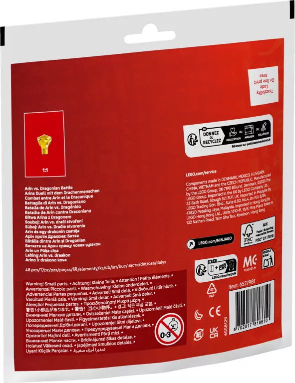 LEGO® Ninjago. Bitwa Arina z Dragonem 30700 - tantis.pl