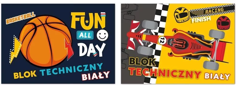 Blok techniczny A4/10K biały - tantis.pl