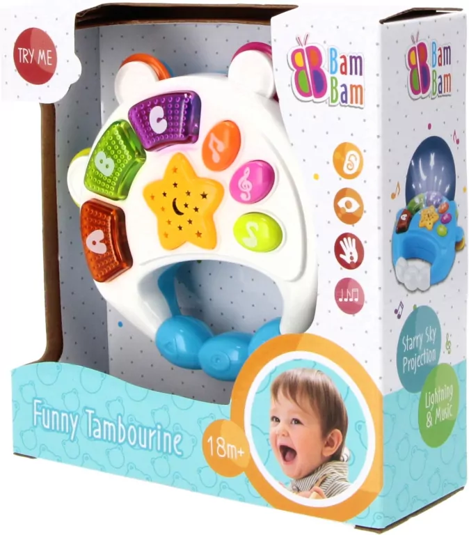 Bam Bam. Muzyczny tamburynek - tantis.pl