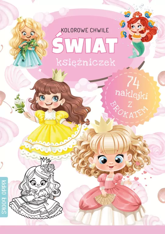 Kolorowe chwile. Świat księżniczek - tantis.pl