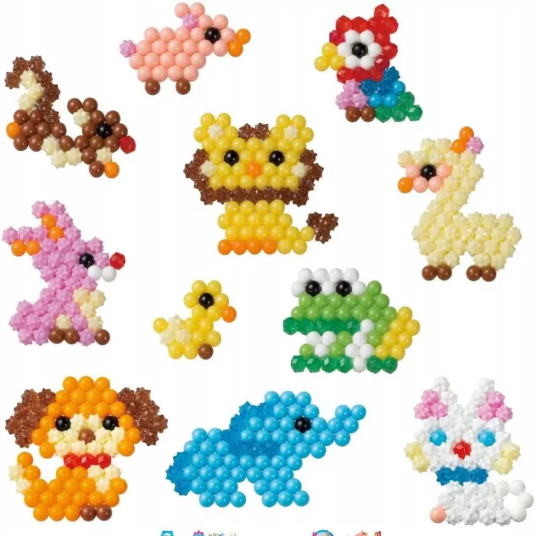 Wesołe zwierzątka zestaw uzupełniający AQUABEADS - tantis.pl