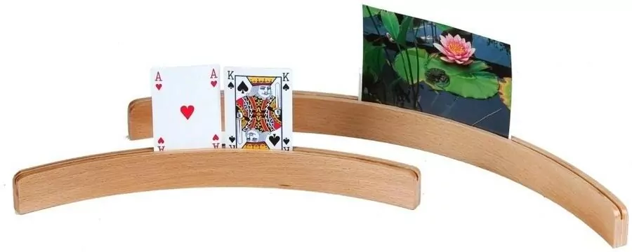 Stojak na karty holder drewniany 35cm - tantis.pl