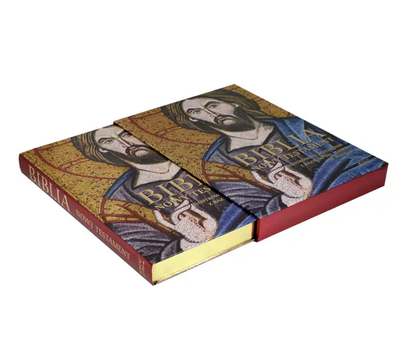 Biblia. Nowy Testament. Ilustrowany mozaikami z Bazyliki Św. Marka w Wenecji - tantis.pl