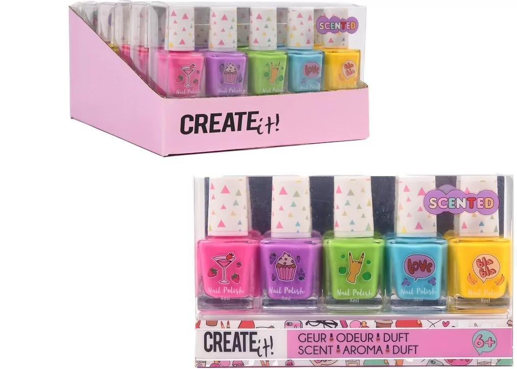 Lakier do paznokci 5 szt CREATE IT! - tantis.pl