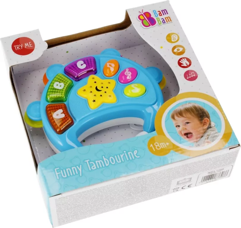 Bam Bam. Muzyczny tamburynek - tantis.pl