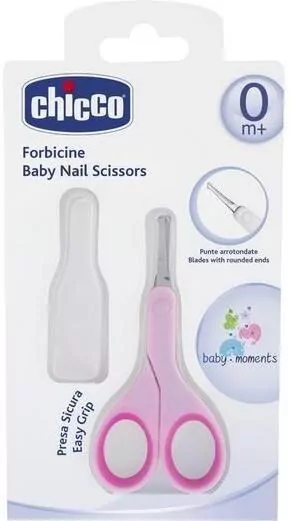Nożyczki niemowlęce różowe - tantis.pl