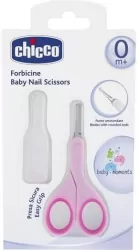 Nożyczki niemowlęce różowe